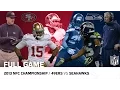2013 NFC Championship San Francisco 49ers vs Seattle Seahawks NFL Full Game
