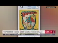 Superman comic sets 9 million record sale