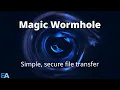 Simple and Secure File Transfer with Magic Wormhole