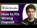 How to Fix Wrong Deposit Details in QuickBooks Online Step-By-Step 2026 guide