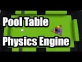 Pool Table Physics in Minecraft 1 14