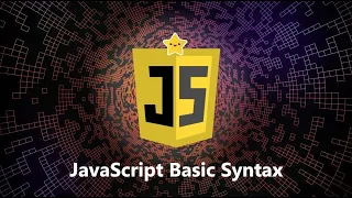 JavaScript Basic Syntax