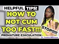 Download Lagu HOW TO NOT CUM TOO FAST (PREMATURE EJACULATION) | Dr. Milhouse