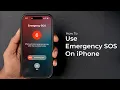 How To Use Emergency SOS on iPhone iOS 18