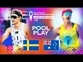 Åhman/Hellvig vs. Burnett/Hodges - Beach World Championships 2025 | Highlights | Pool Phase