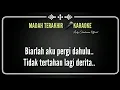 Download Lagu Madah Terakhir_@Lodi tambunan Official_Karaoke
