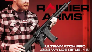Rainier Arms Ultramatch Pro 223 Wylde Rifle - 16