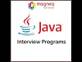 java programs MagneqSoftware