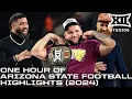 1 HOUR of Arizona State Football HIghlights from the 2024 College Football Season