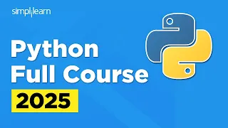 Python Full Course Python Programming Training Python 2026 Simplilearn