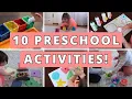1-4 YEAR PRESCHOOL ACTIVITIES WITH COLORS - HOW TO KEEP PRESCHOOLERS ENTERTAINED AT HOME