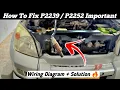 Land Cruiser Prado P2239 P2252 Oxygen Sensor Fault Code Fix Easy Diagnosis Repair