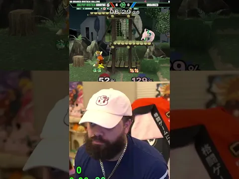 THE CRAZIEST KO OF MY LIFE?????? #smash #ssbm #combo #hungrybox