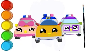 Download Didi and Friends Lagu Kereta Polis Terbaru 2022 | Didi \u0026 Friends Lagu Kanak-Kanak | Menggambar MP3