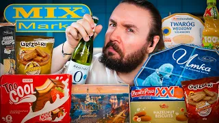MEIN TEAM und ich TESTEN die HEFTIGESTEN LEBENSMITTEL aus dem MIXMARKT