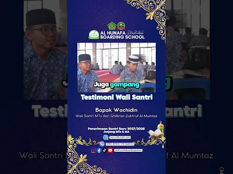 Testimoni Bapak Wachidin