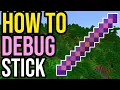 How To Get Use The Debug Stick Minecraft Bedrock Java