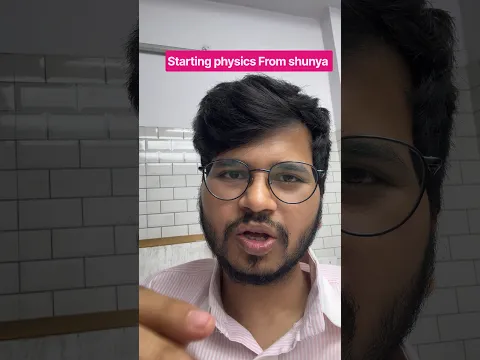 starting physics from zero By MUNIL sir #munilsir