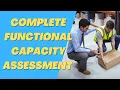 How to Complete a Functional Capacity Assessment Pre Employment Evaluation