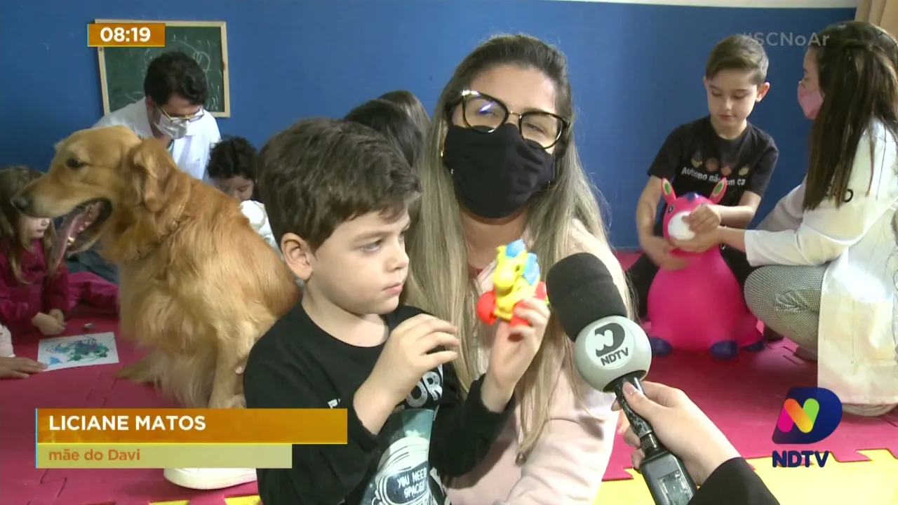 Iniciativa pioneira em Santa Catarina ajuda no desenvolvimento de crianças com autismo