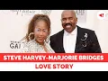 STEVE HARVEY MARJORIE BRIDGES LOVE STORY When Did the Couple First Meet