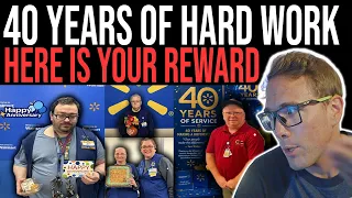 40 YEARS OF LOYALTY… HERE IS YOUR REWARD