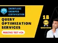 Query Optimization Service Certification Questions Snowflake Certification Practice Test