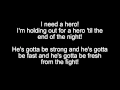 Download Lagu Bonnie Tyler - Holding out for a hero (Lyrics on screen)