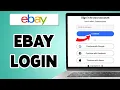 eBay Login 2025 eBay com Account Login Guide eBay Sign In