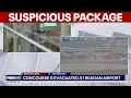 Reagan National Airport concourse evacuated after suspicious package found