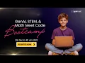 GenAI STEM Math Meet Code Bootcamp - Dive In Now