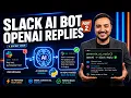 Tutorial 2 Complete Python Slack Bot Course Connecting OpenAI for AI Replies Python Socket Mode