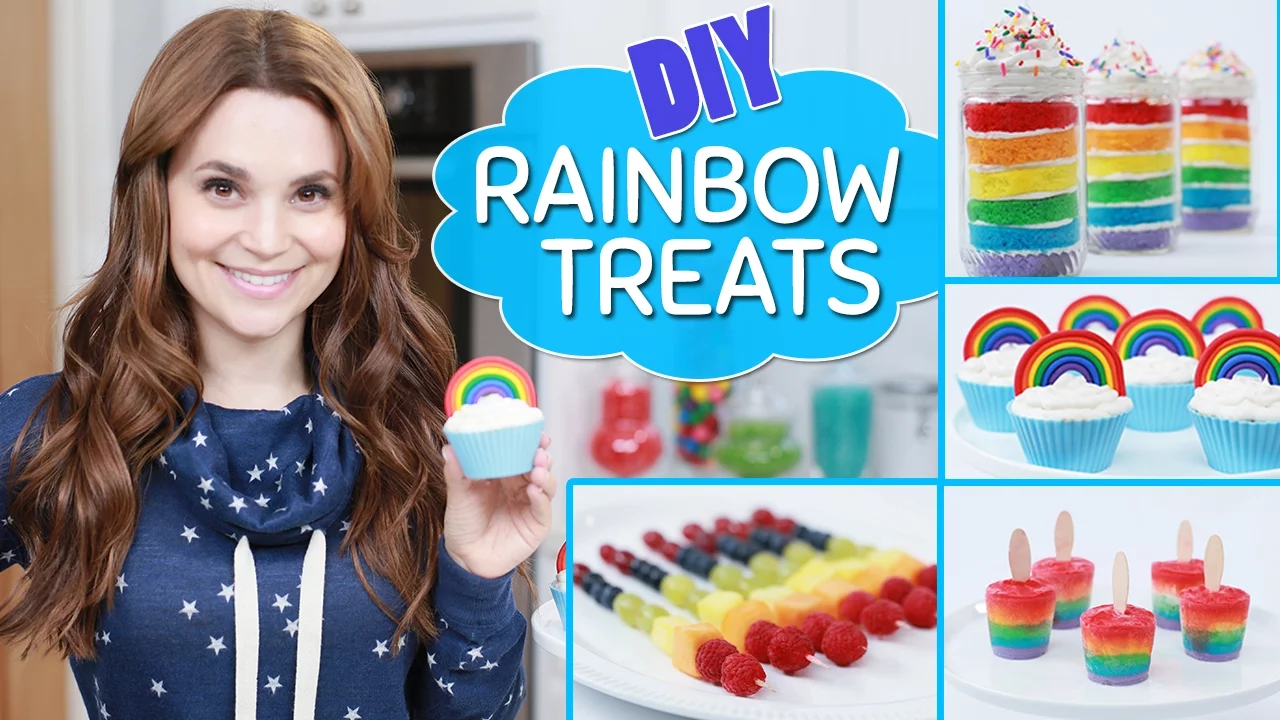 DIY RAINBOW TREATS