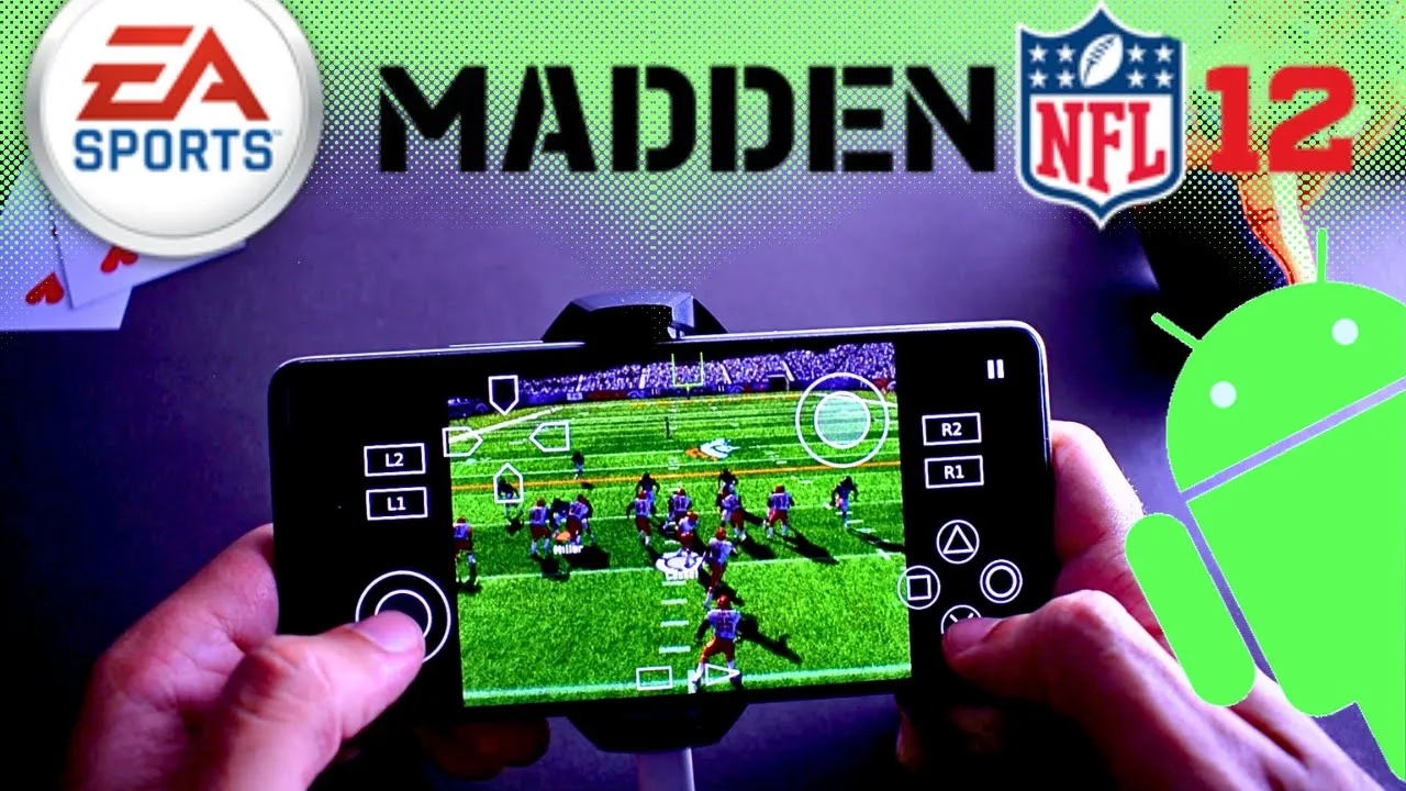 Madden NFL 12 Android Gameplay | PS2 Emulator Android | Aethersx2 Android Mali GPU