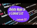 LeetCode 237 - Delete Node in a Linked List Solution Explained