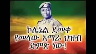 አማራ ነኝ በፋሲል ደሞዝ I Am Amhara By Fasile Demoze 