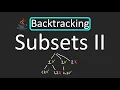 LeetCode - 90 Subsets II Backtracking Java