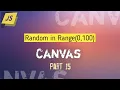 Random in Range JavaScript in Android Droid Edit app