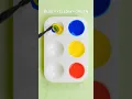 The Magic of Mixing Blue Yellow and Red Color