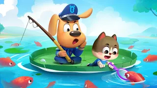 Download Fishing Adventure 🎣 | Safety Tips | Cartoons for Kids | Sheriff Labrador Episode 148 MP3