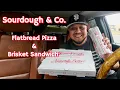 Flatbread Pizza Brisket Sandwich Sourdough Co Daly City CA HONEST REVIEW