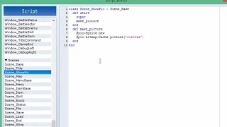 RGSS3 Tutorials - Draw A Picture On Screen