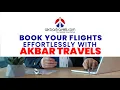 Book Flights Online with Ease Akbar Travels QAT Secure Affordable