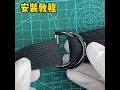 double d ring buckle metal adjustable belt buckle slide buckle strap buckle for belt accessories