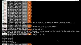 Dave s MySQL Basics - Episode 9