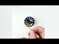 IFL Watches Time is Money Concept Dial Painting Timelapse