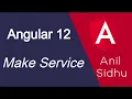 Angular 12 tutorial Make service and use in multiple files