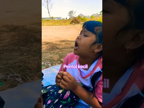 EMAK PILIH KASIH NAJWA DAPAT PENTOL DUA Nisa dapet pentol kecil