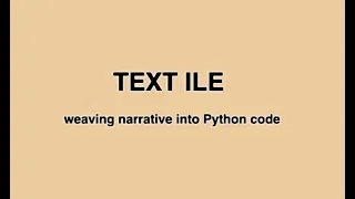 PySTL June 2026 - Literate Programming