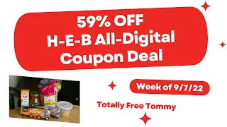 59 OFF GROCERIES at H-E-B Learn How to Coupon and SAVE MONEY at H-E-B I Made Some Mistakes